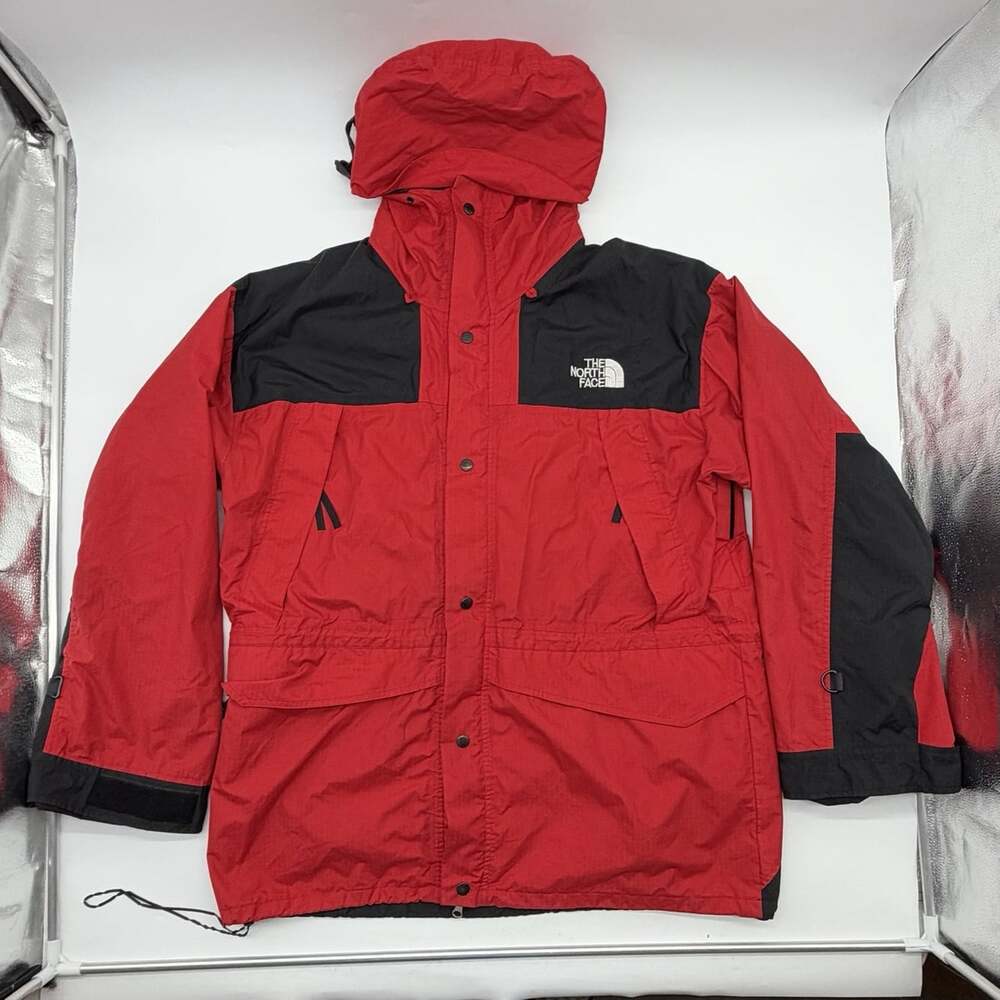 VTG The North Face Summit Series Gore-Tex Size XL Red Ripstop Mountain Jacket